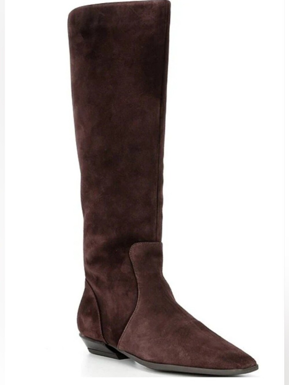 Gianni Bini Knee High Boots 8 Chocolate Brown Suede Deion Contemporary New $210